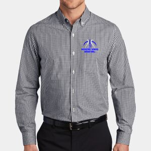 Broadcloth Gingham Easy Care Shirt Thumbnail